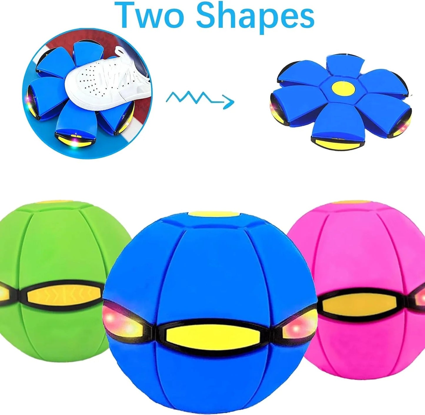 Final 3 Hours: 60%OFF🔥Kids’ Magic Metaball — bouncy ball & flying saucer for family and pets