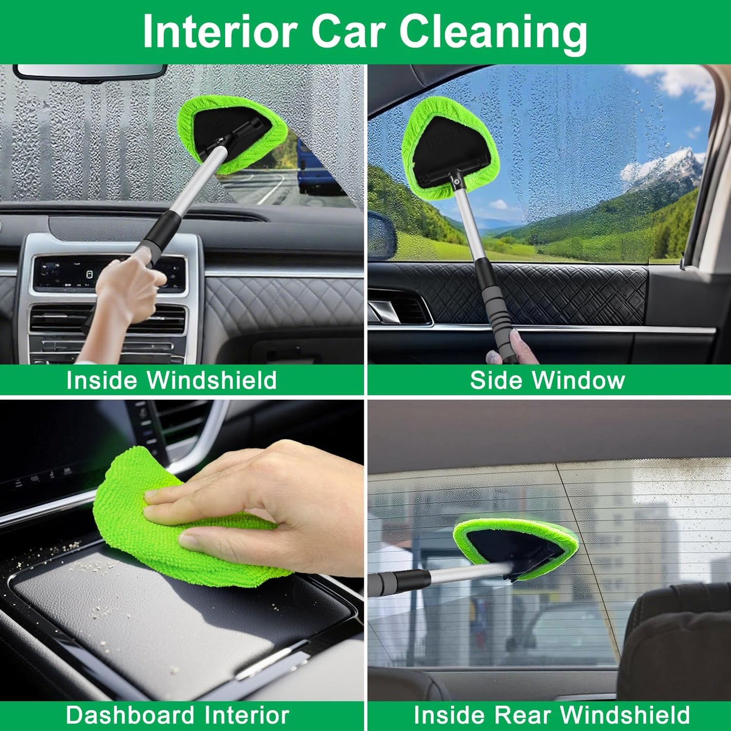 Reach Every Corner, Clean Every Streak — The Ultimate Windshield Wonder