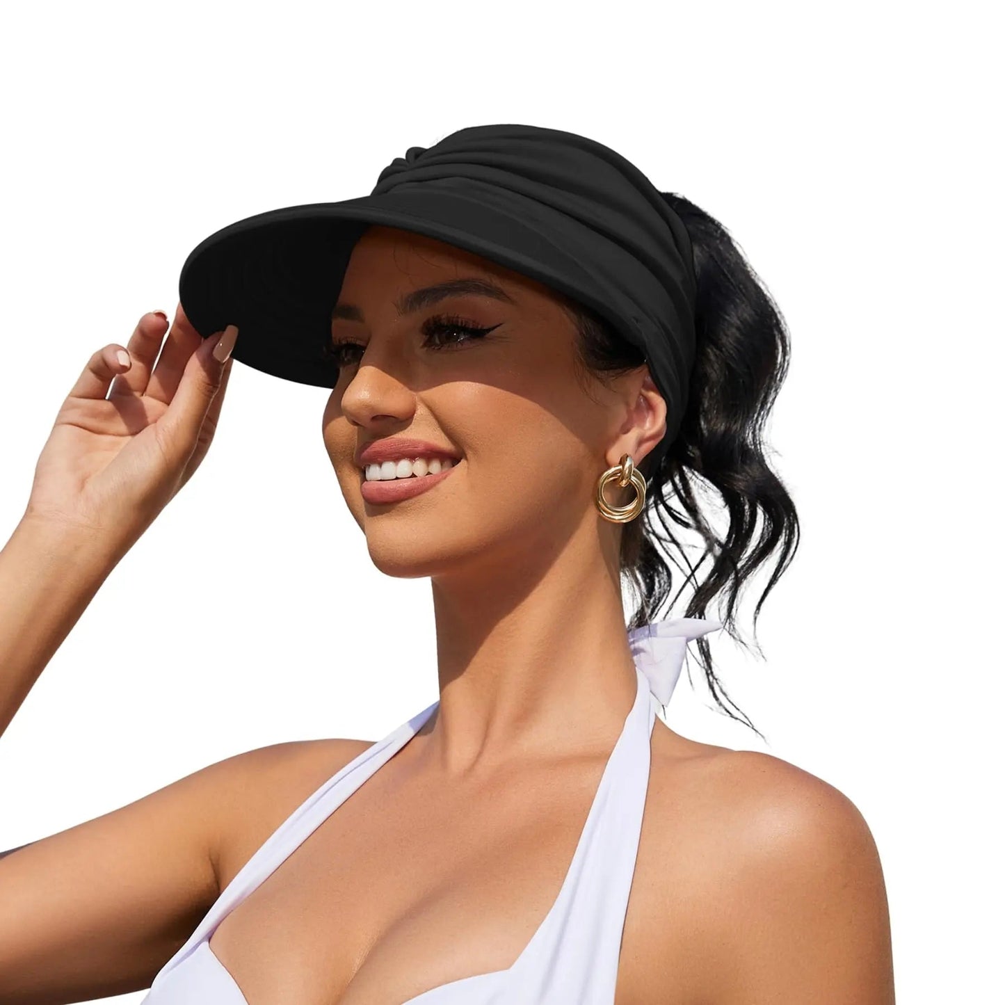 💥Hot sale in progress,🔥Women's UPF 50+ UV Protection Sun Visor Hat