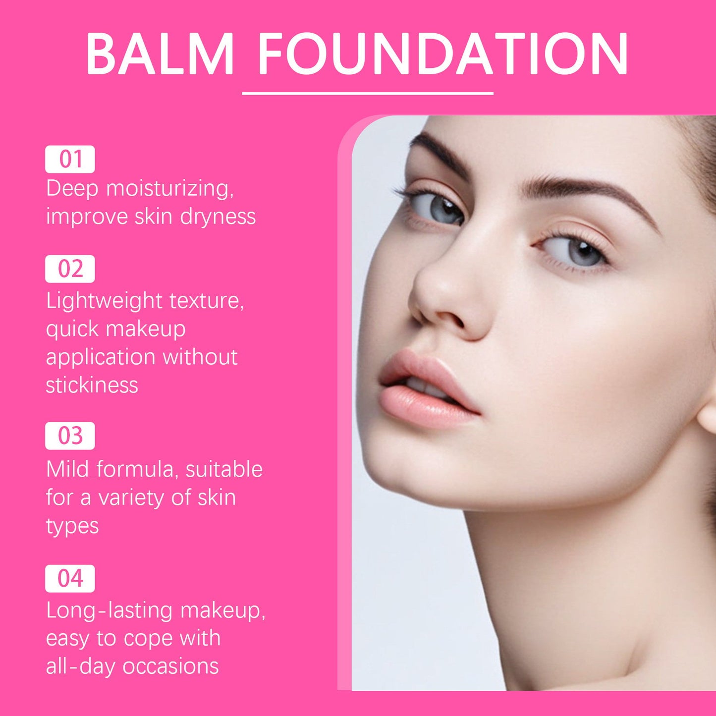 💗LAST DAY - BUY 1 GET 1 FREE💗Moisturizing Cream Foundation