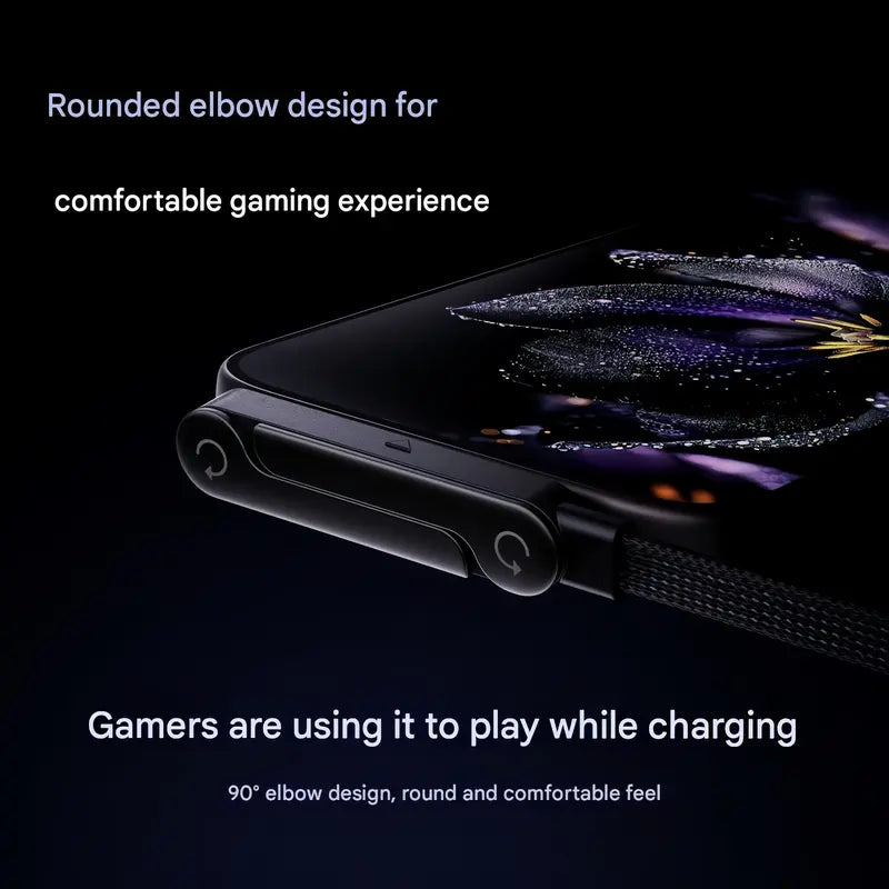 ⏰LAST DAY OF SALE🎁 240W Super Fast Charging 2-in-1 Charging Cable & Phone Stand