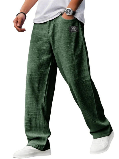 💕LAST DAY SALE 50% OFF!!💕Breathable Straight-Leg Trousers for Men