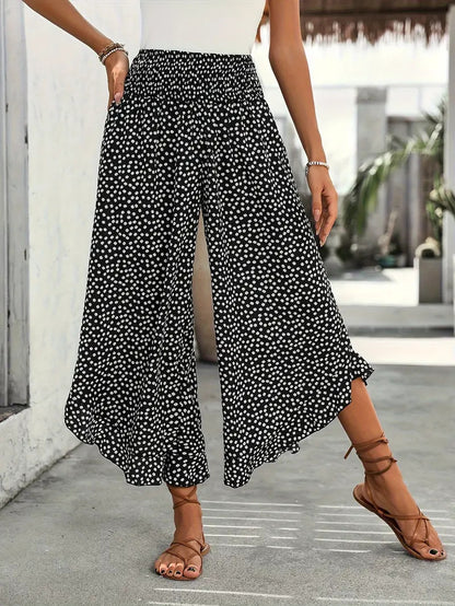 💖50% OFF🌺Women’s Flowy High Waist Wide-Leg Pants – Slimming, Comfy & Chic