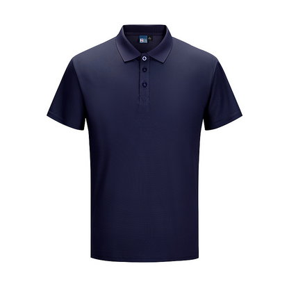 Men's Quick-Dry Short-Sleeve Lapel T-Shirt
