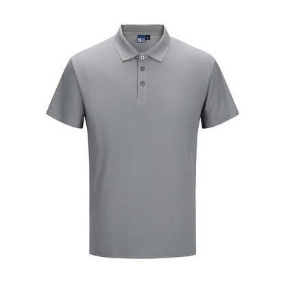 Men's Quick-Dry Short-Sleeve Lapel T-Shirt