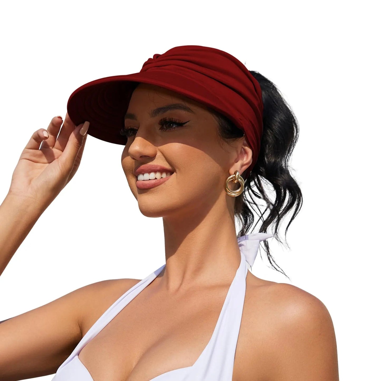 💥Hot sale in progress,🔥Women's UPF 50+ UV Protection Sun Visor Hat