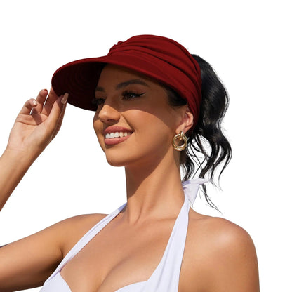💥Hot sale in progress,🔥Women's UPF 50+ UV Protection Sun Visor Hat