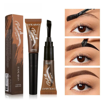 💜LAST DAY SALE BUY 2 GET 1 FREE!!💜5-Color Tear-Off Brow Tint – Waterproof, Non-Fading, Long-Lasting Pigment for Precise Brow Definition & Effortless Wild Brow Looks